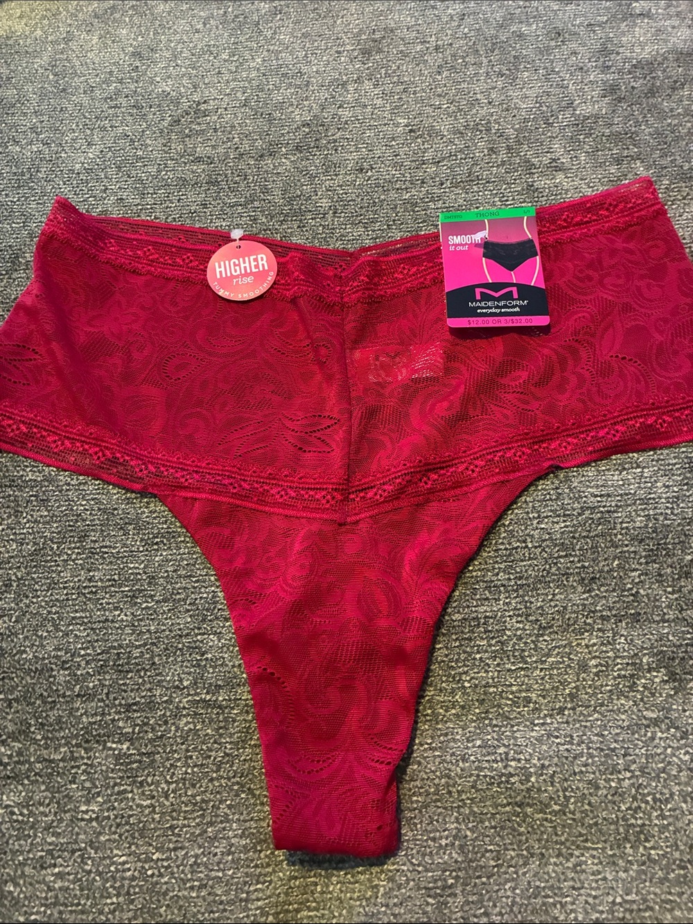 Women’s shaper thong large